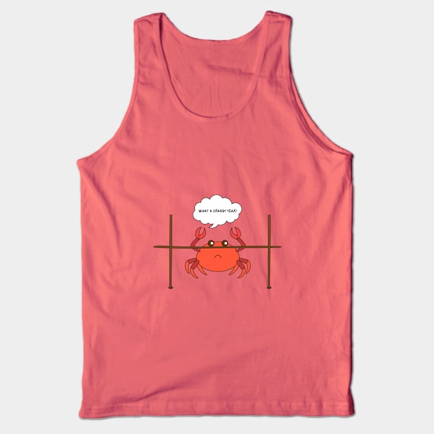 Crabby Limbo Dance Tank Top by chyneyee